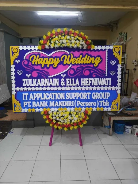 Papan Bunga Gedung Pernikahan Kemang Bogor