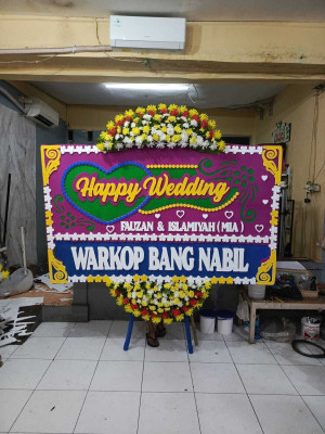 Papan Bunga Gedung Pernikahan Kemang Bogor